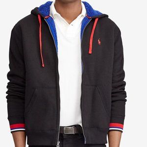 NWOT Polo Ralph Lauren Sherpa Lined Hoodie XL